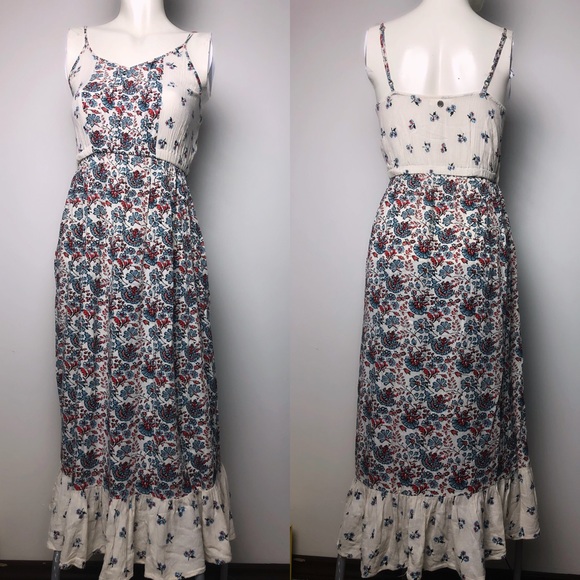 Billabong Meadow Dew Print Midi Dress Size XS - Picture 3 of 15